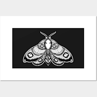 Emperor Moth faith love hope Posters and Art